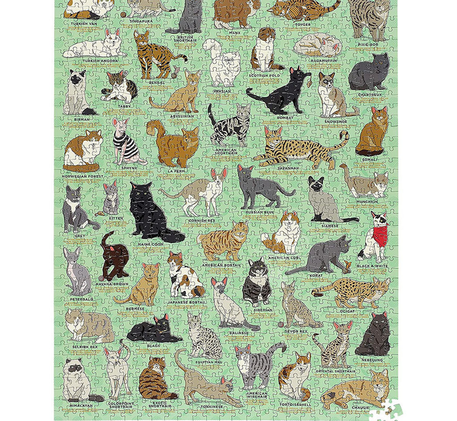 Ridley's The Cat Lover's Puzzle 1000pcs