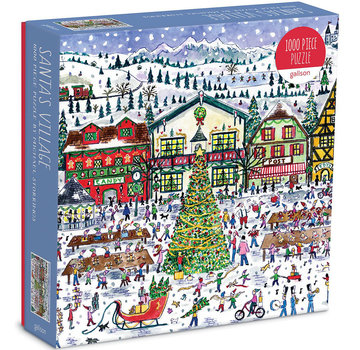 Galison Galison Michael Storrings Santa's Village Puzzle 1000pcs