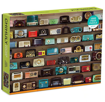 Galison Galison Chihuly Vintage Radios Puzzle 1000pcs