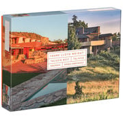 Galison Galison Frank Lloyd Wright Taliesin and Taliesin West Double Sided Puzzle 500pcs