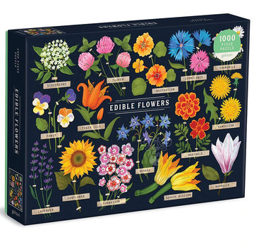 Galison Galison Edible Flowers Puzzle 1000pcs