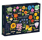 Galison Edible Flowers Puzzle 1000pcs