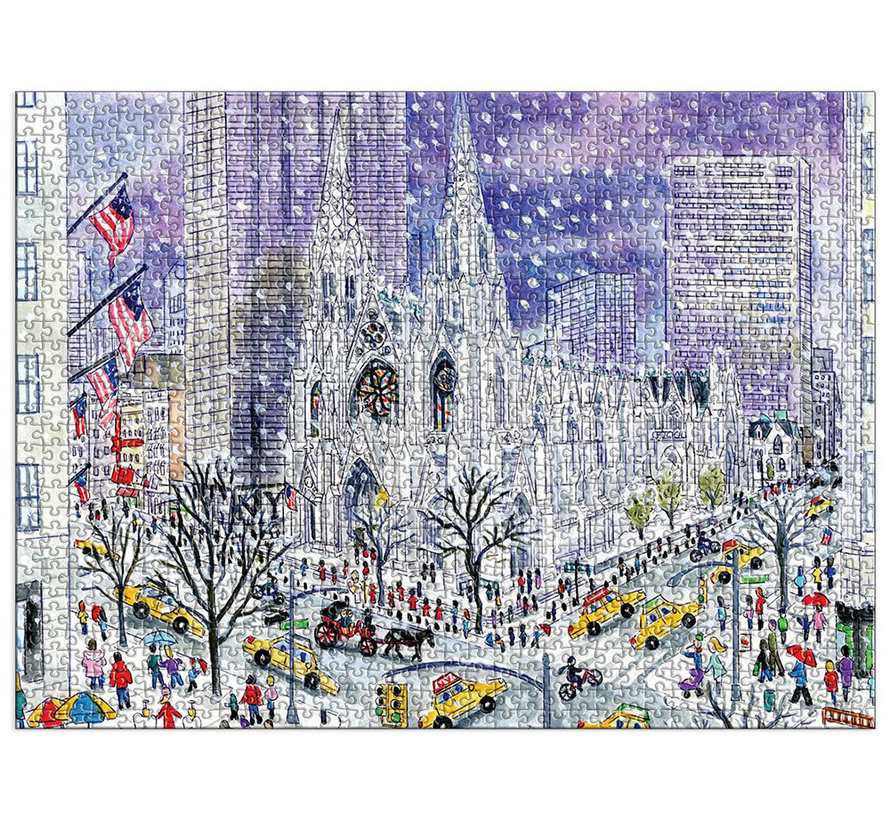 Galison  Michael Storrings St. Patrick's Cathedral Puzzle 1000pcs