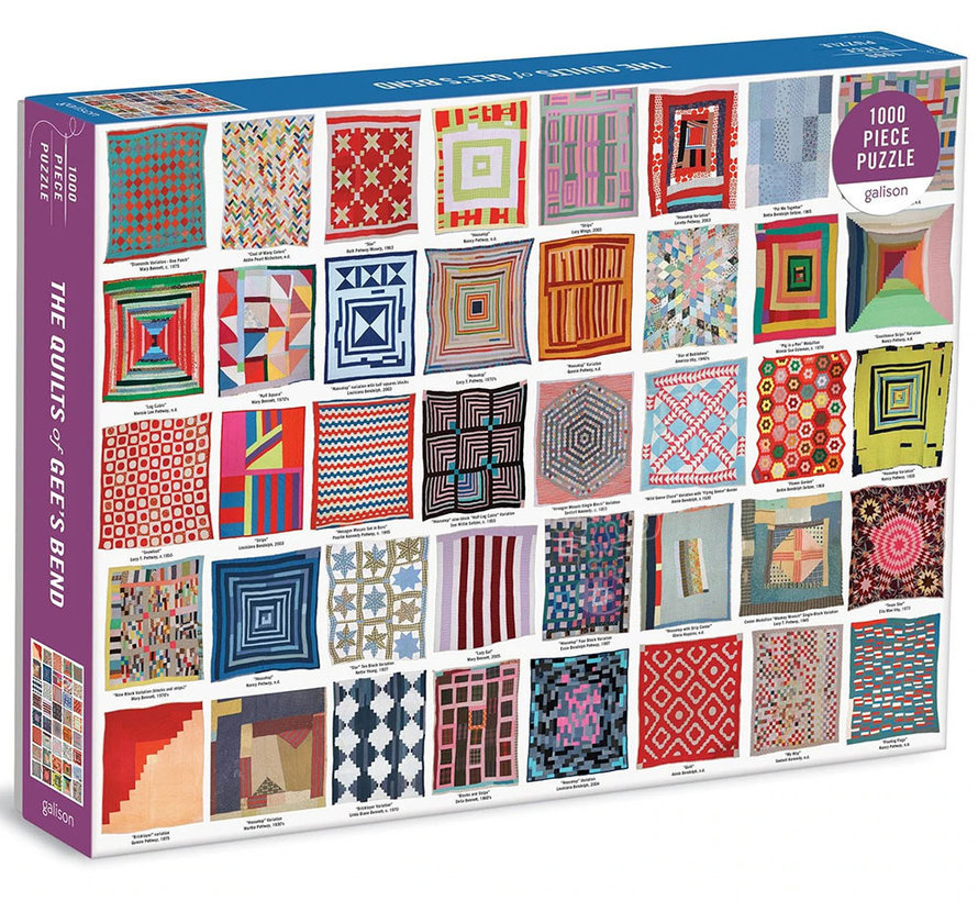 Galison The Quilts of Gee's Bend Puzzle 1000pcs