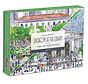 Galison Michael Storrings Springtime at the Library Double Sided Puzzle 500pcs