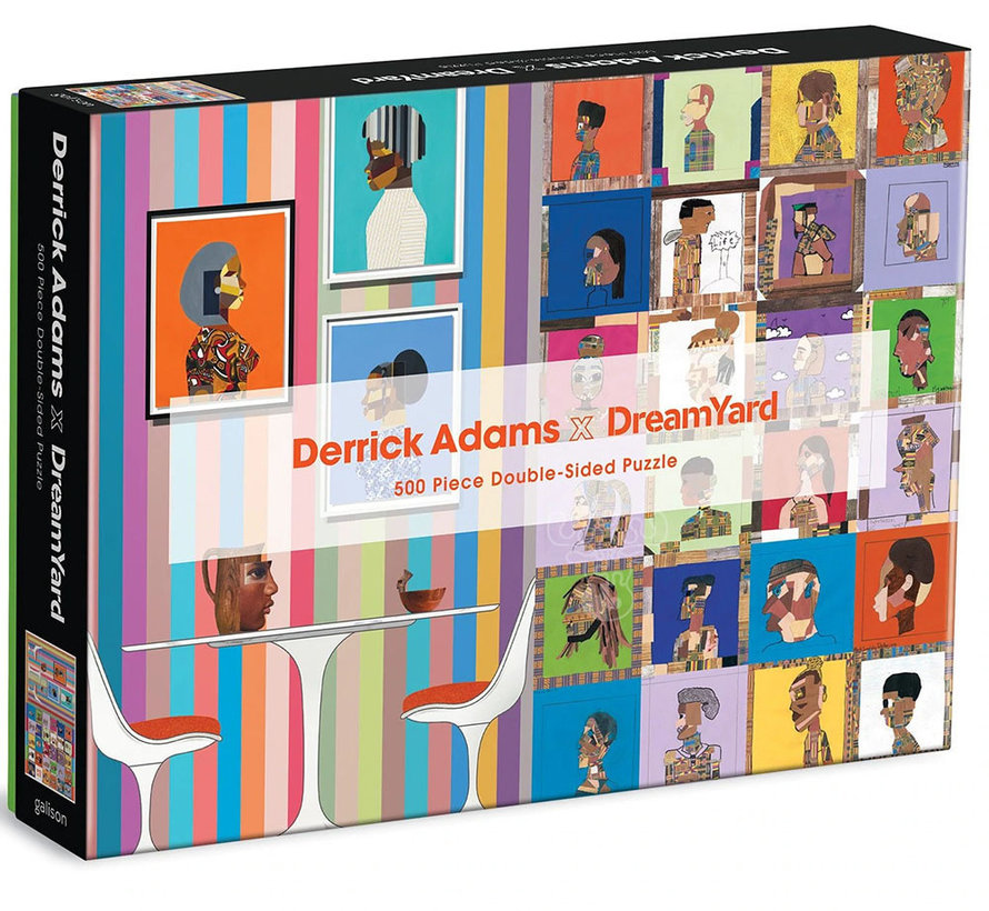 Galison Derrick Adams x Dreamyard Double Sided Puzzle 500pcs