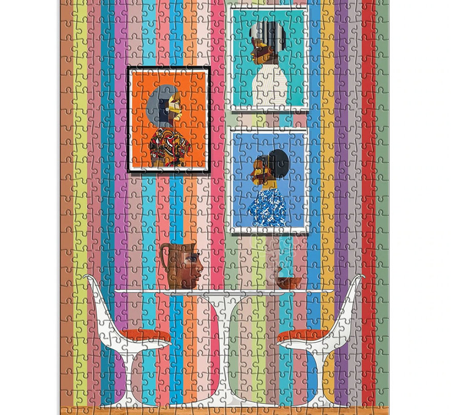 FINAL SALE Galison Derrick Adams x Dreamyard Double Sided Puzzle 500pcs-CL