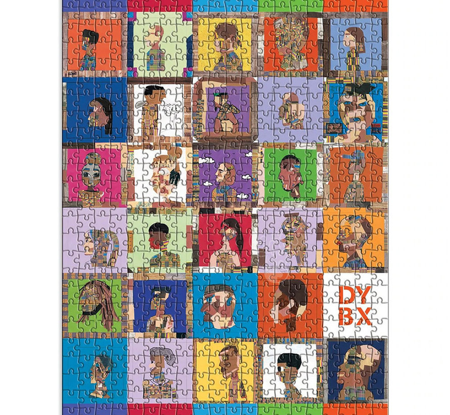FINAL SALE Galison Derrick Adams x Dreamyard Double Sided Puzzle 500pcs-CL