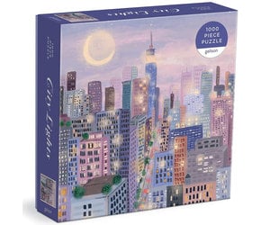 Galison City Lights Puzzle 1000pcs - Puzzles Canada