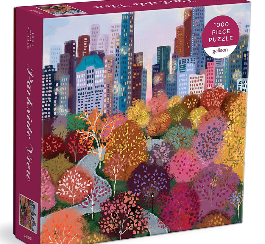 Galison Parkside View Puzzle 1000pcs Puzzles Canada