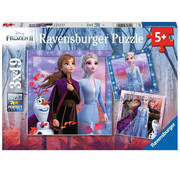 Ravensburger Ravensburger Disney Frozen II The Journey Starts Puzzle 3 x 49pcs