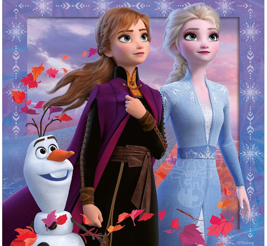 Ravensburger Disney Frozen II The Journey Starts Puzzle 3 x 49pcs