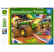 Ravensburger Ravensburger John Deere: John Deere Big Wheels Puzzle 100pcs XXL