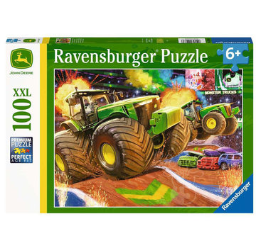 Ravensburger Ravensburger John Deere: John Deere Big Wheels Puzzle 100pcs XXL