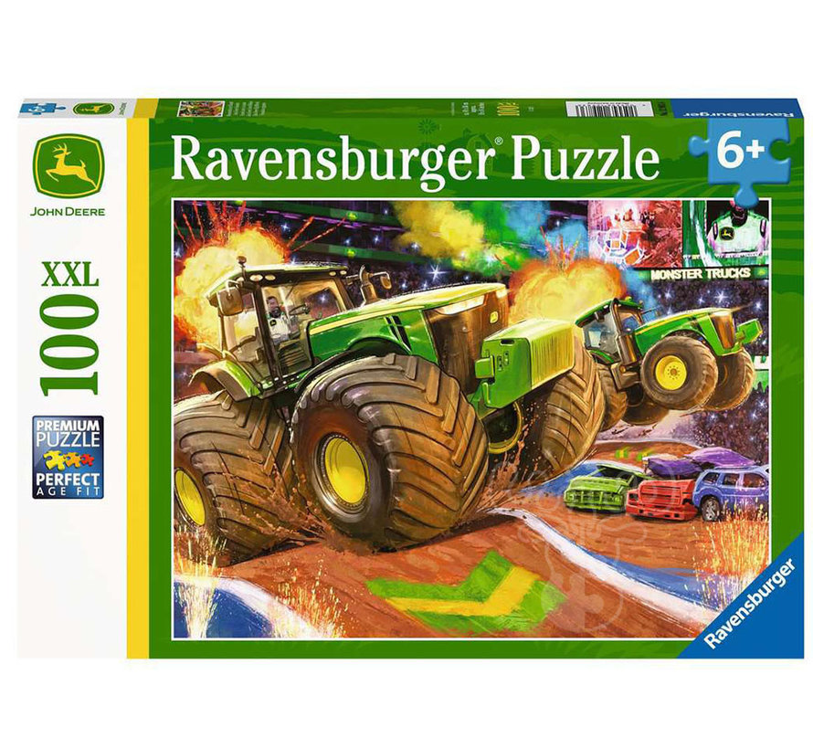 Ravensburger John Deere: John Deere Big Wheels Puzzle 100pcs XXL