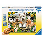 Ravensburger Happy Animal Buddies Puzzle 300pcs XXL