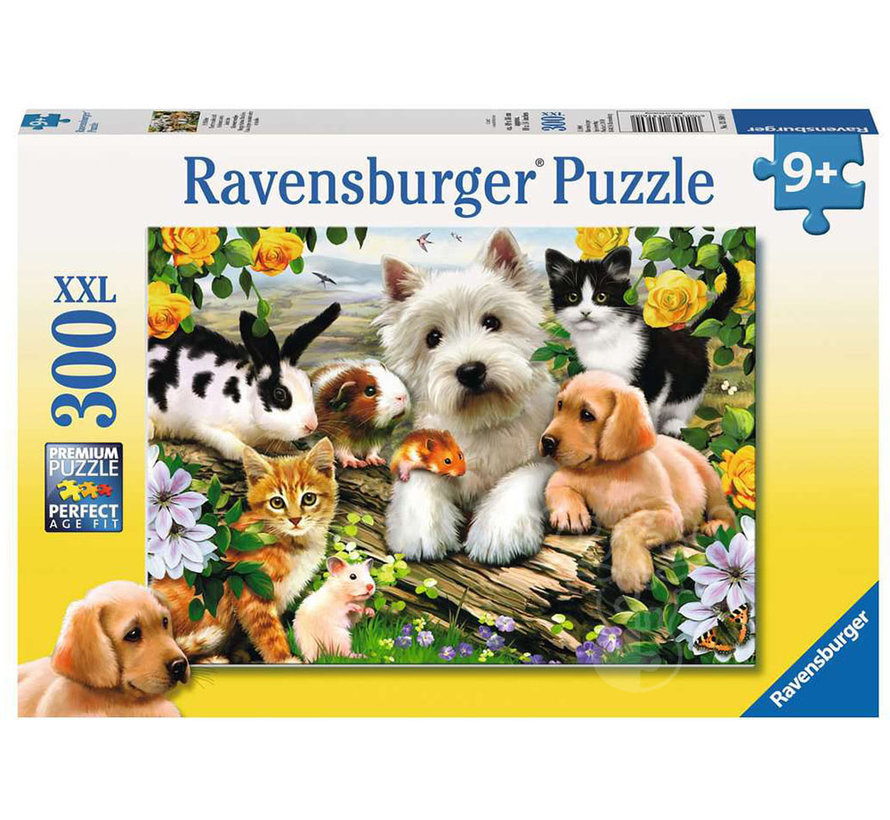Ravensburger Happy Animal Buddies Puzzle 300pcs XXL