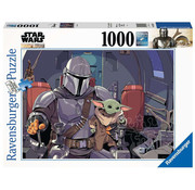 Ravensburger Ravensburger Star Wars The Mandalorian Puzzle 1000pcs