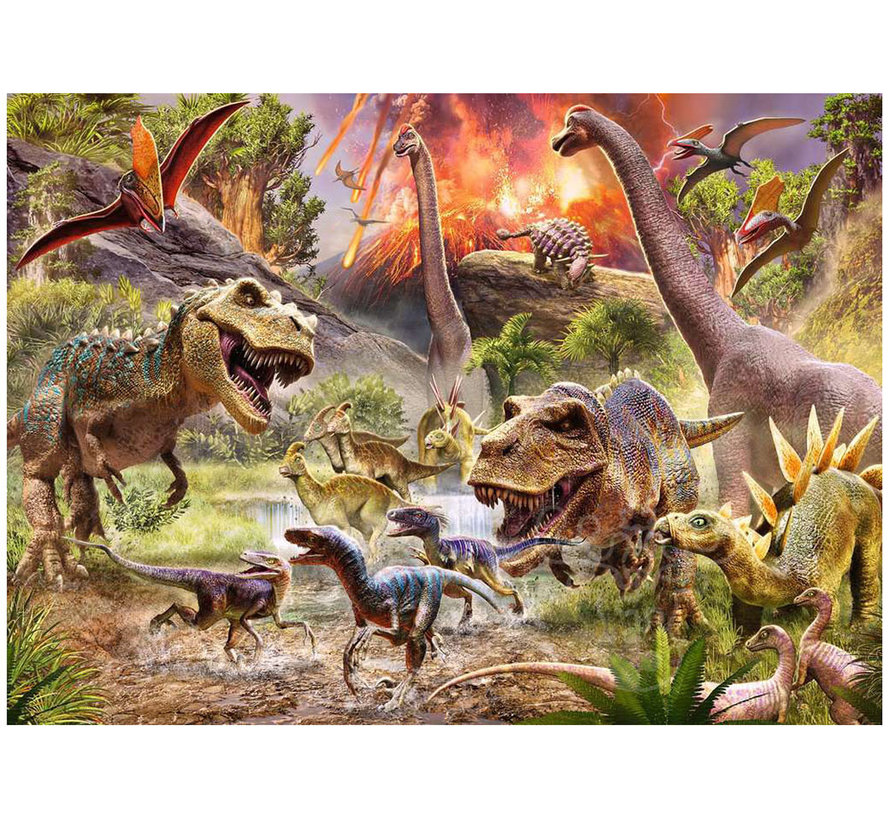Ravensburger Dinosaur Dash Puzzle 60pcs