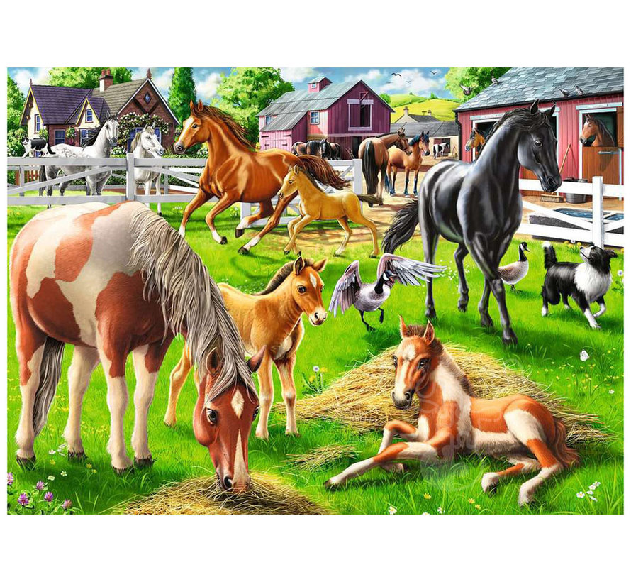 Ravensburger Happy Horses Puzzle 60pcs