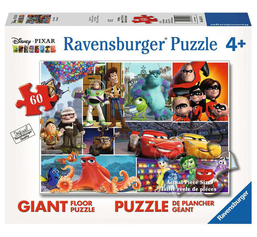 Ravensburger Disney Pixar Pixar Friends Giant Floor Puzzle 60pcs