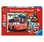 Ravensburger Disney Pixar Cars Worldwide Racing Fun Puzzle 3 x 49pcs