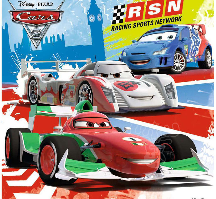 Ravensburger Disney Pixar Cars Worldwide Racing Fun Puzzle 3 x 49pcs