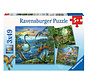 Ravensburger Dinosaur Fascination Puzzle 3 x 49pcs