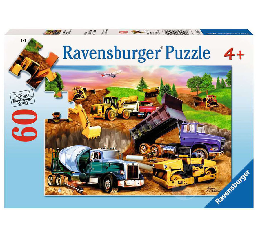 Ravensburger Construction Crowd Puzzle 60pcs