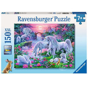 Ravensburger Ravensburger Unicorns in the Sunset GlowPuzzle 150pcs XXL