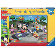 Ravensburger Ravensburger Disney Junior Mickey & MInnies: At the Skate Park Puzzle 100pcs XXL