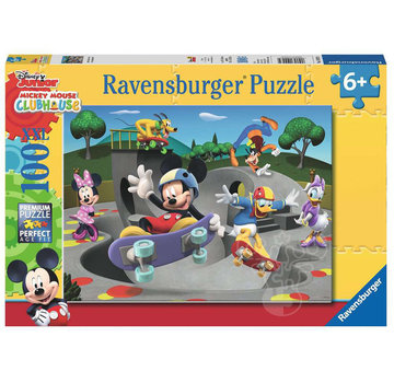 Ravensburger Ravensburger Disney Junior Mickey & MInnies: At the Skate Park Puzzle 100pcs XXL