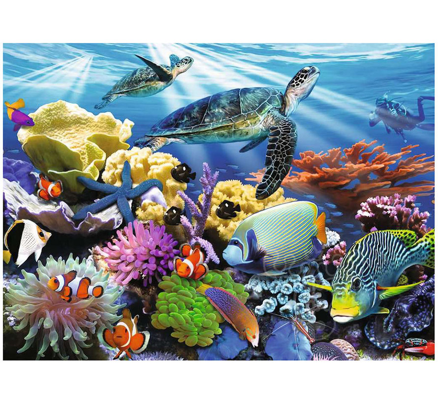 Ravensburger Ocean Turtles Puzzle 200pcs XXL