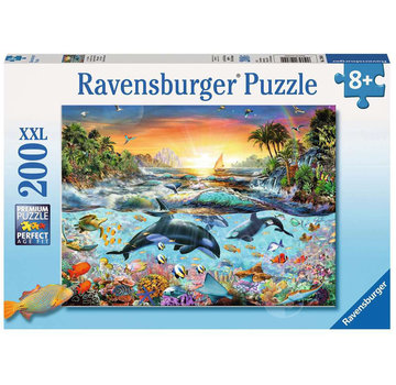 Ravensburger Ravensburger Orca Paradise Puzzle 200pcs XXL