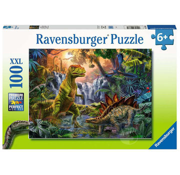 Ravensburger Ravensburger Dinosaur Oasis Puzzle 100pcs XXL