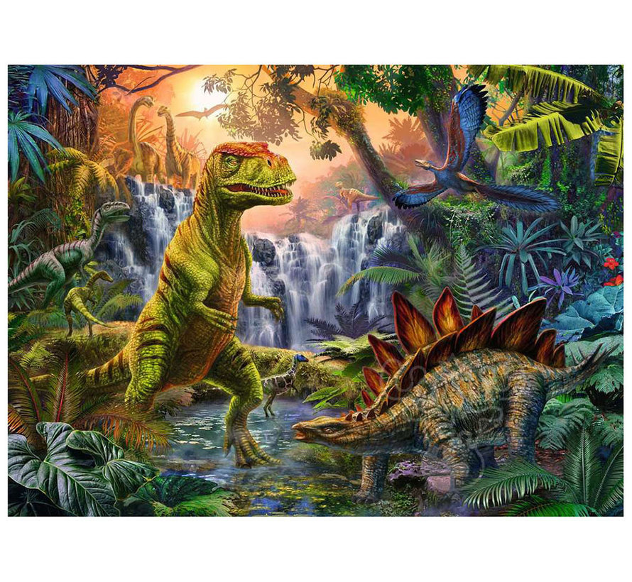 Ravensburger Dinosaur Oasis Puzzle 100pcs XXL
