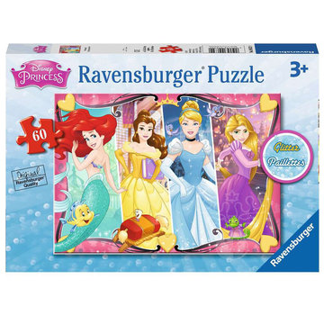 Ravensburger Ravensburger Disney Princess: Heartsong Glitter Puzzle 60pcs