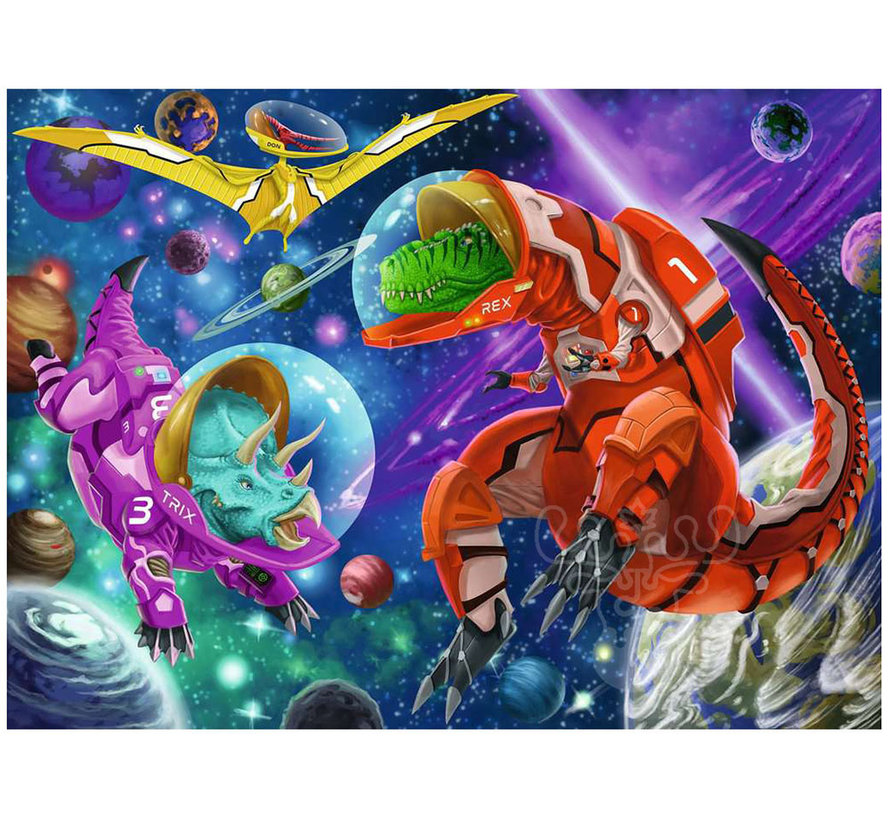 Ravensburger Space Dinosaurs Puzzle 200pcs XXL