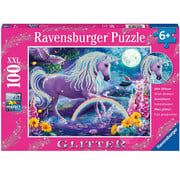 Ravensburger Ravensburger Glitter Unicorn Puzzle 100pcs XXL