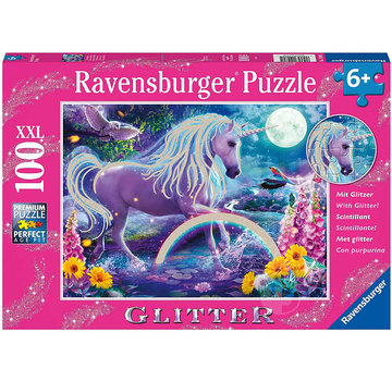 Ravensburger Ravensburger Glitter Unicorn Puzzle 100pcs XXL