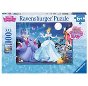 Ravensburger Ravensburger Disney Princess: Adorable Cinderella Glitter Puzzle 100pcs XXL