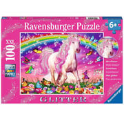 Ravensburger Ravensburger Horse Dreams Glitter Puzzle 100pcs XXL