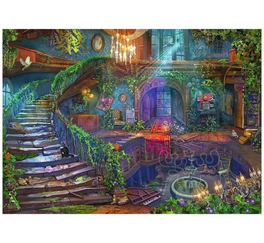 Ravensburger Abandoned Hotel Vacancy Puzzle 1000pcs Puzzles Canada