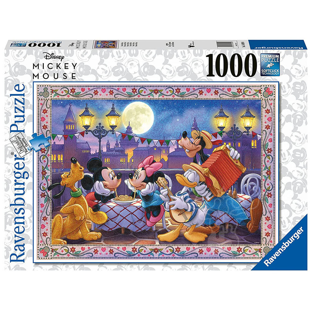 Ravensburger Disney Mickey Mouse Mosaic Mickey Puzzle 1000pcs
