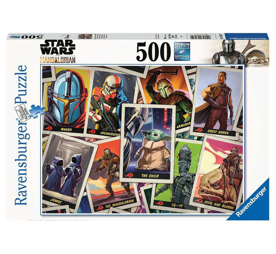 Ravensburger Star Wars The Mandalorian: In Search of the Child Puzzle 500pcs