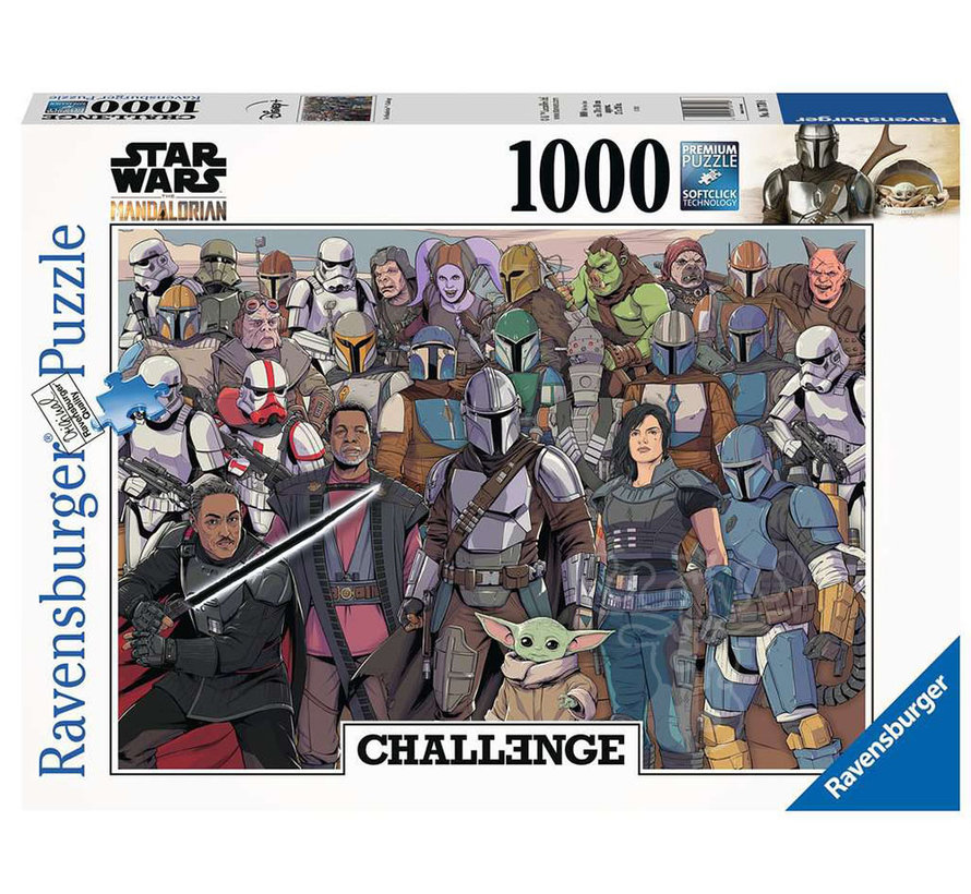 Ravensburger Star Wars: The Mandalorian Challenge Puzzle 1000pcs