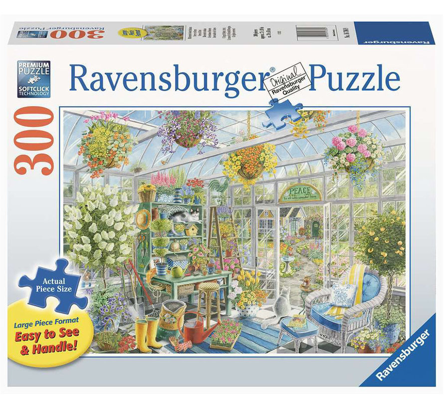 Ravensburger Greenhouse Heaven Large Format Puzzle 300pcs
