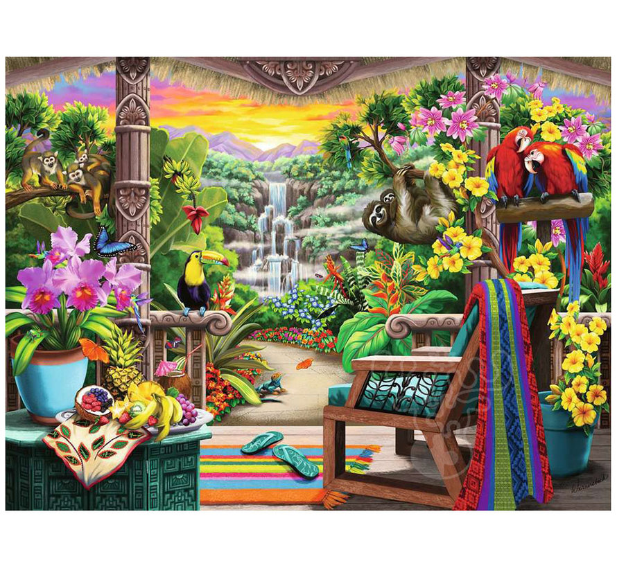 Ravensburger Tropical Retreat Large Format Puzzle 750pcs