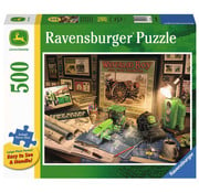 Ravensburger Ravensburger John Deere Work Desk Large Format Puzzle 500pcs