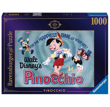 Ravensburger FINAL SALE Ravensburger Disney Treasures from The Vault: Pinocchio Puzzle 1000pcs RETIRED
